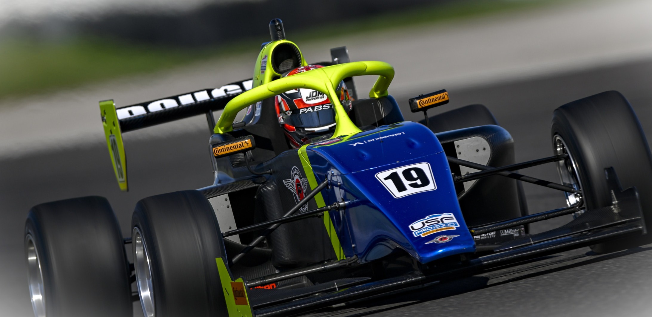 Kiwi teen Jacob Douglas shines in USF Pro 2000 test at IMS